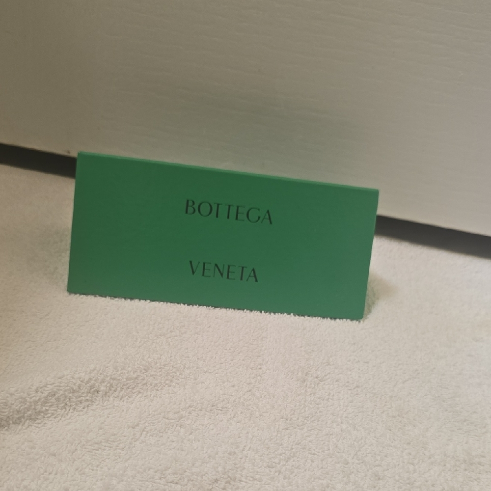 Bottega Veneta Green Display Card just the box